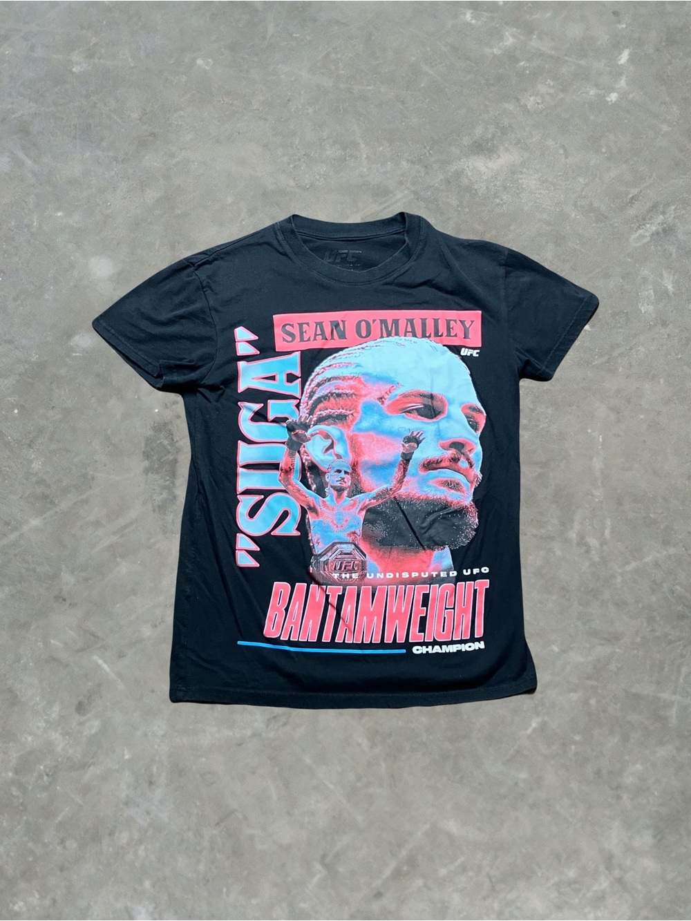 ☀️ Suga Sean O'Malley UFC Undisputed Bantamweight Champion Graphic Tee Mens S
